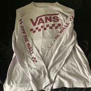 Purple Van’s long sleeve